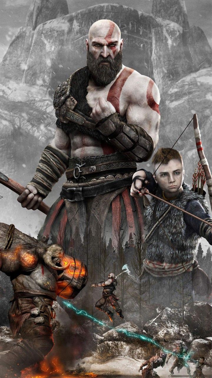 720x1280  god of War Wallaper 4K APK для Android Download 