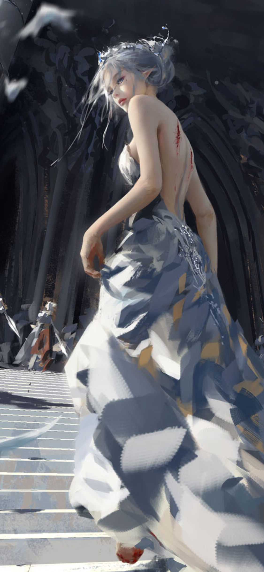 1125x2436   Призрачный кусок - Jade Hd Hintergrundbilder Herunterladenen1280x2120 Ghostblade iPhone 6+ HD 4K Обои, изображения, фоны, фотографии и картинки 