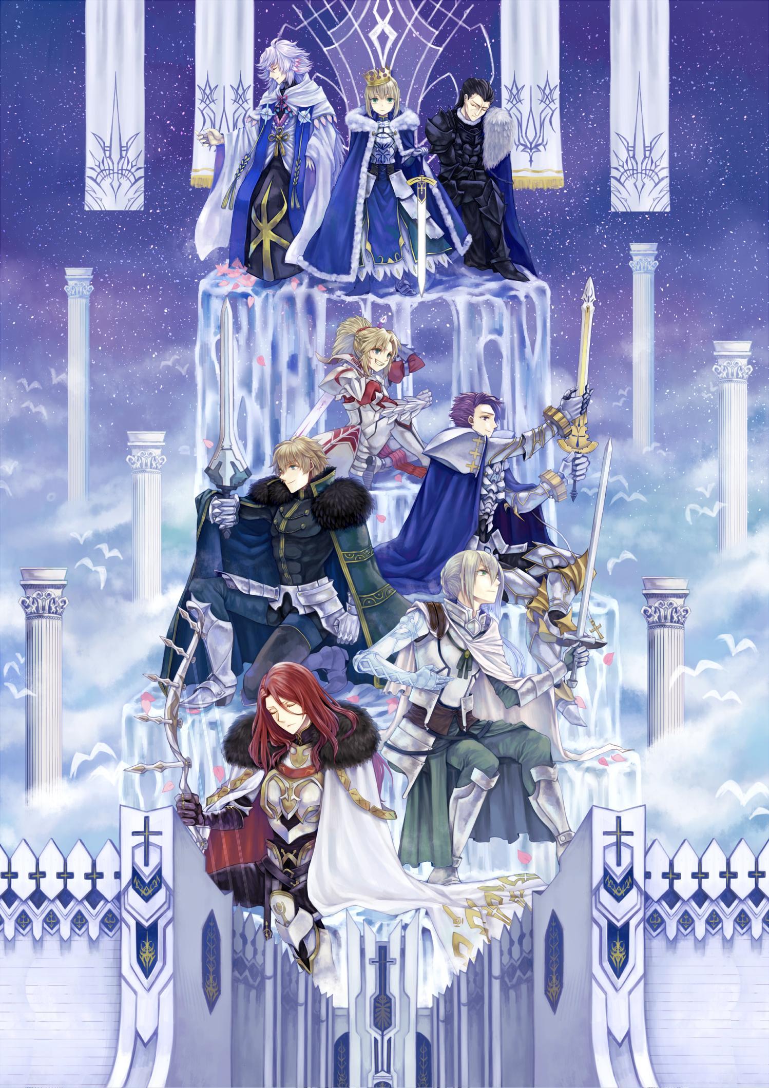 1498x2120   Судьба/Гранд -заказ девушек аниме Кимоно 4K обои № 4.2423 