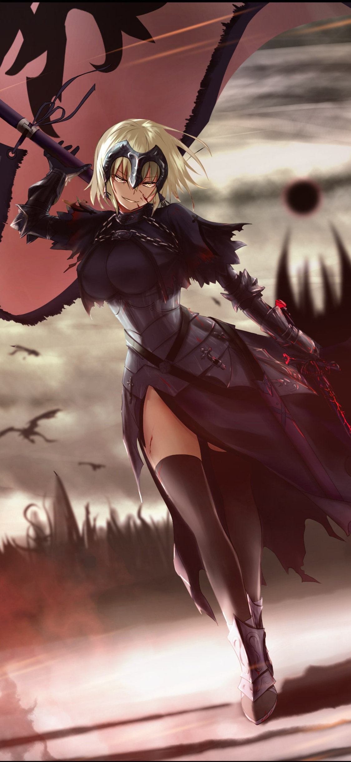 1125x2436  1125x2436 Аниме Судьба Гранд -Орден 4K iPhone XS, iPhone 10, iPhone x HD 4K обои, изображения, фоны, фотографии и картинки Full HD ID: 4988 