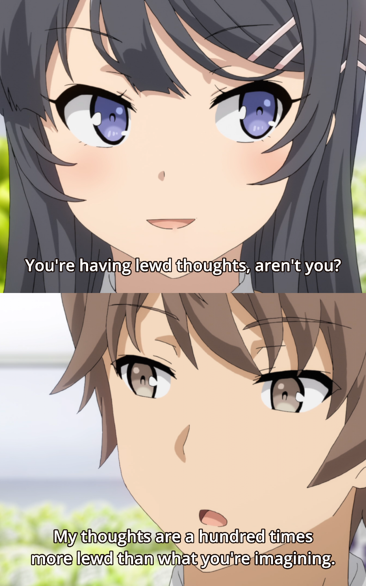 1200x1920   Mai-San, Anime, Bunny Girl Senpai, HD обои | Peakpx