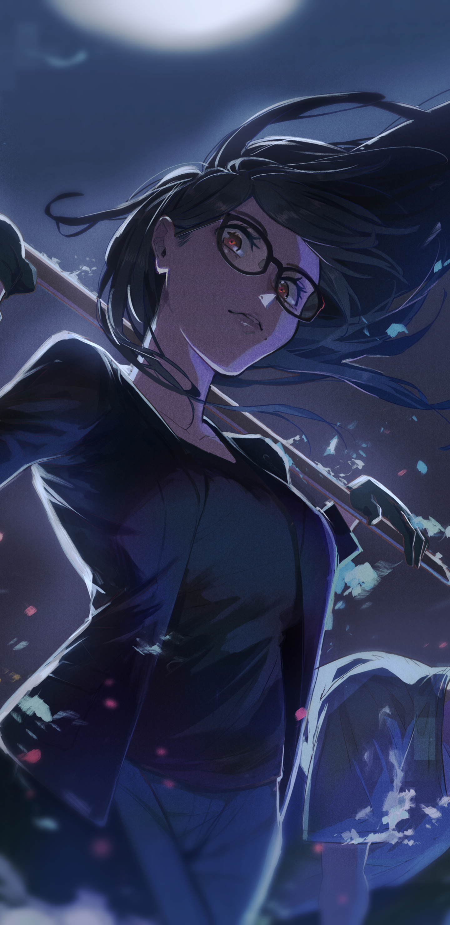 1440x2960  download 1080x2280 Haine, Summertime рендера, красные глаза, обои для Samsung Galaxy S10E, Xiaomi Mi A2 Lite, OnePlus 6