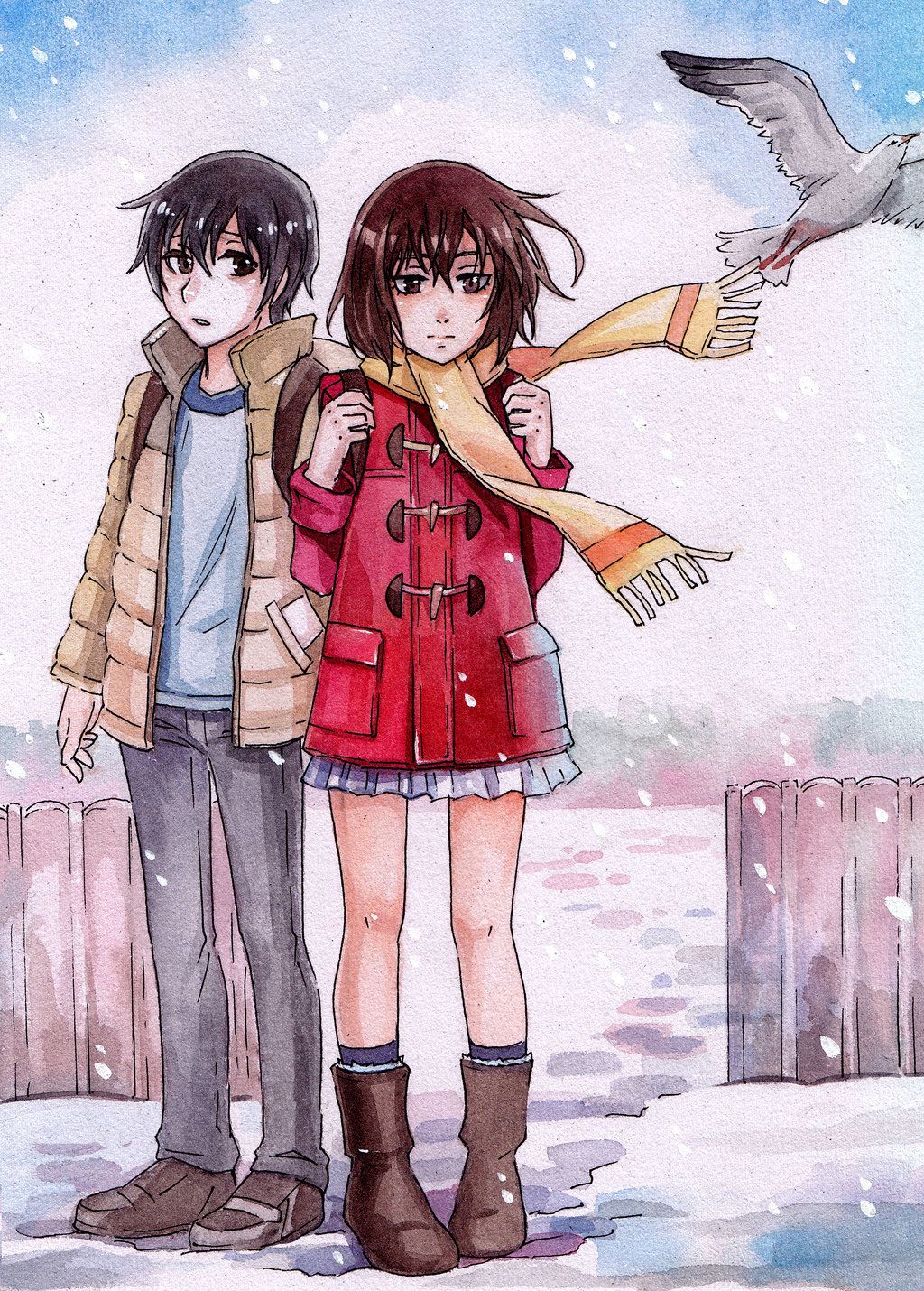 1024x1430  100 A-Erased-Ideen | Аниме, аниме Serien, жертва 