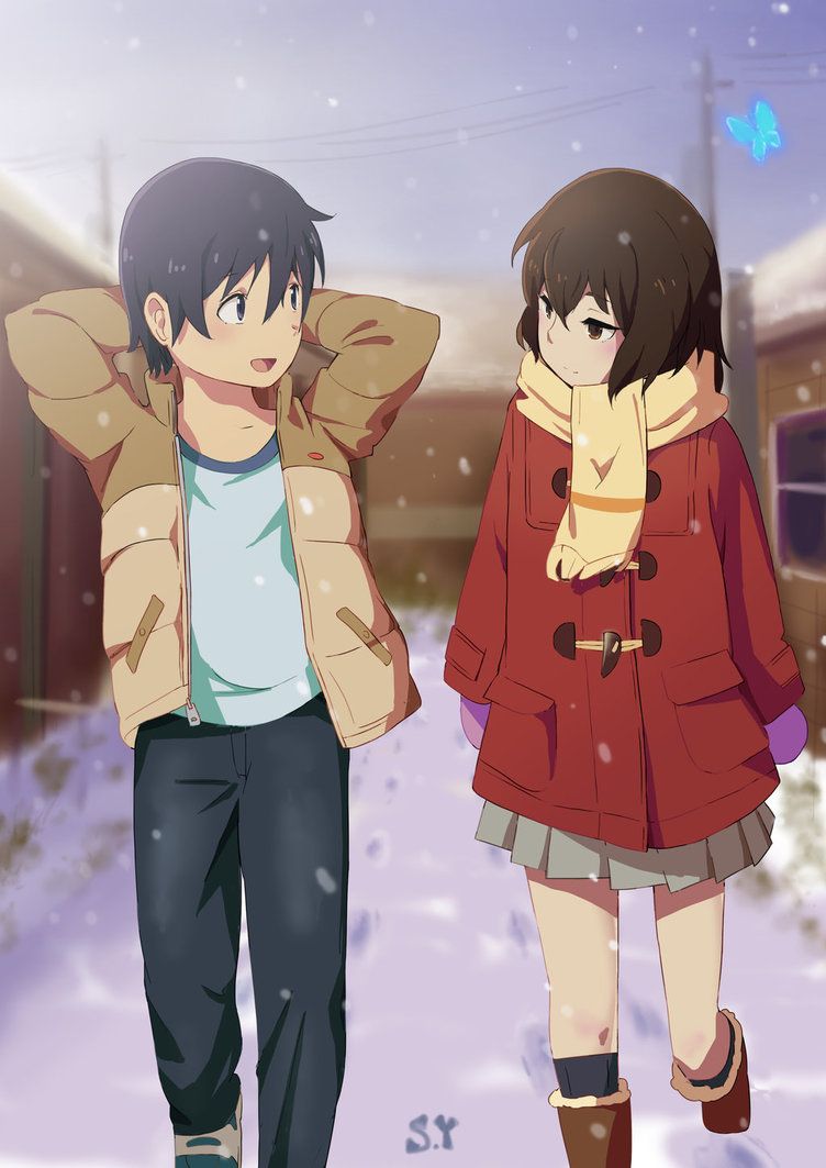 752x1063  ERASED Miniyippo.deviantart.com на @deviantart | Аниме, друг аниме, аниме -шоу 