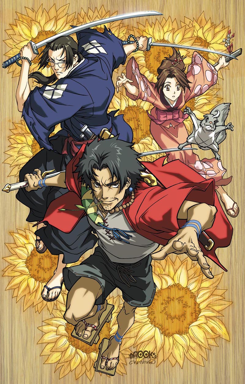 800x1252   15+ обои Samurai Champloo для iPhone и Android от Lori Shaffer