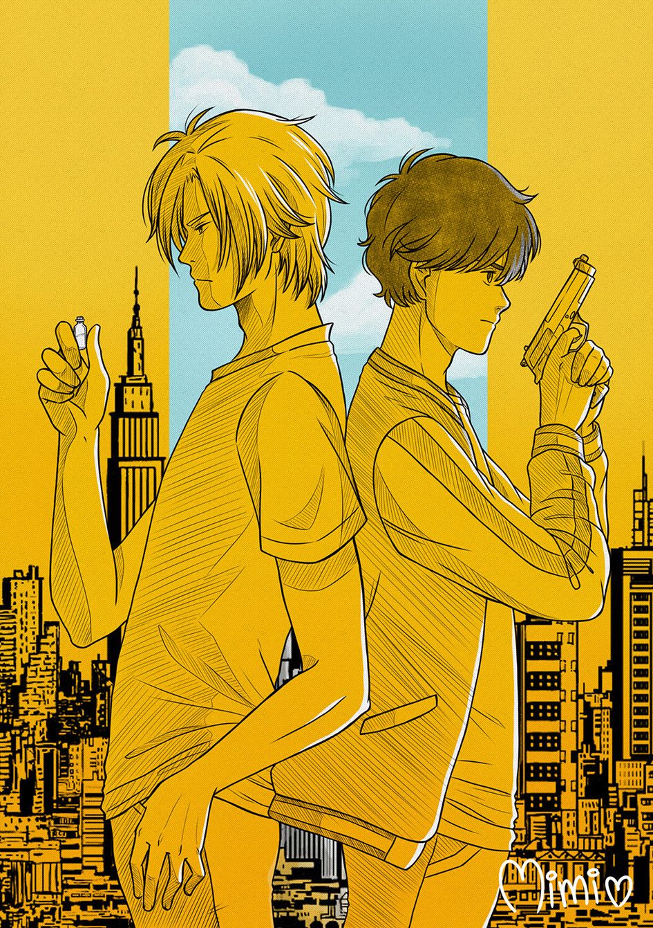 Banana Fish wallpaper aesthetic  Рисунки, Аниме, Фан арт