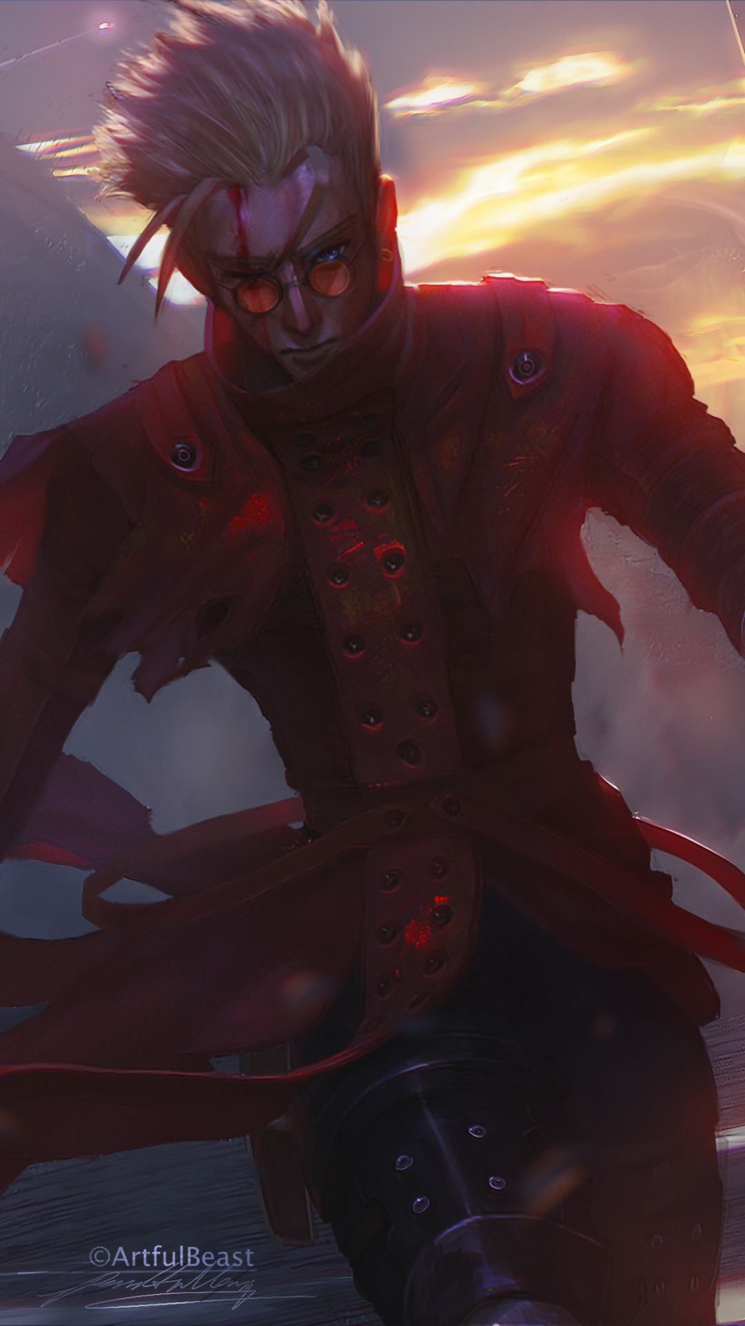 1080x1920  Anime Trigun - Mobile Abyss