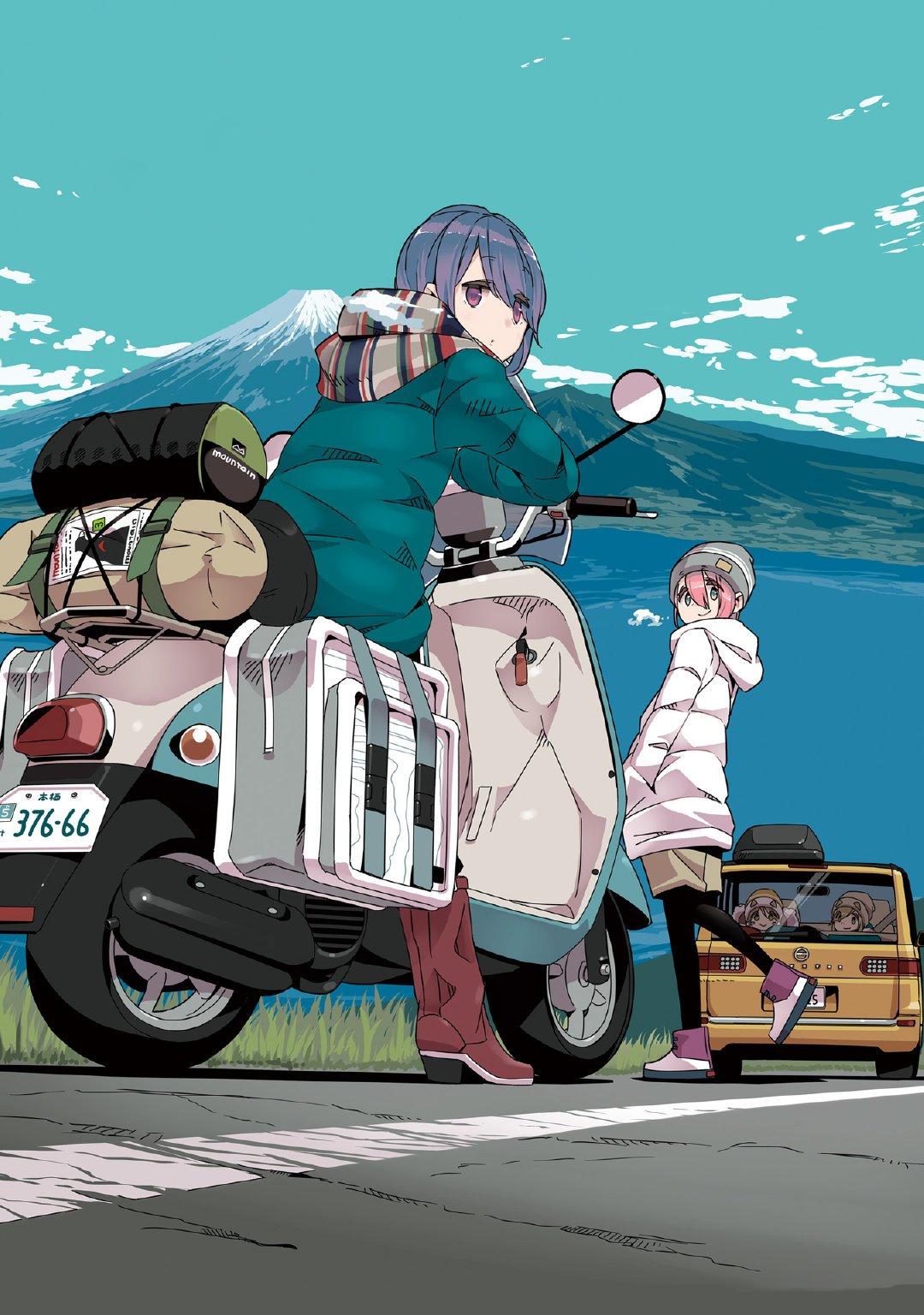 1080x1536  Anime непринужденный лагерь -Мобильная бездна 