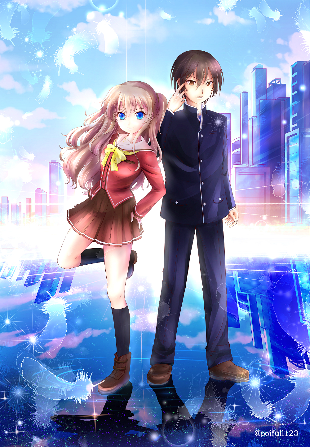 1000x1444  CHARLOTTE (Серия) Мобильные обои № 1917293 - Zerochan Anime Image Board