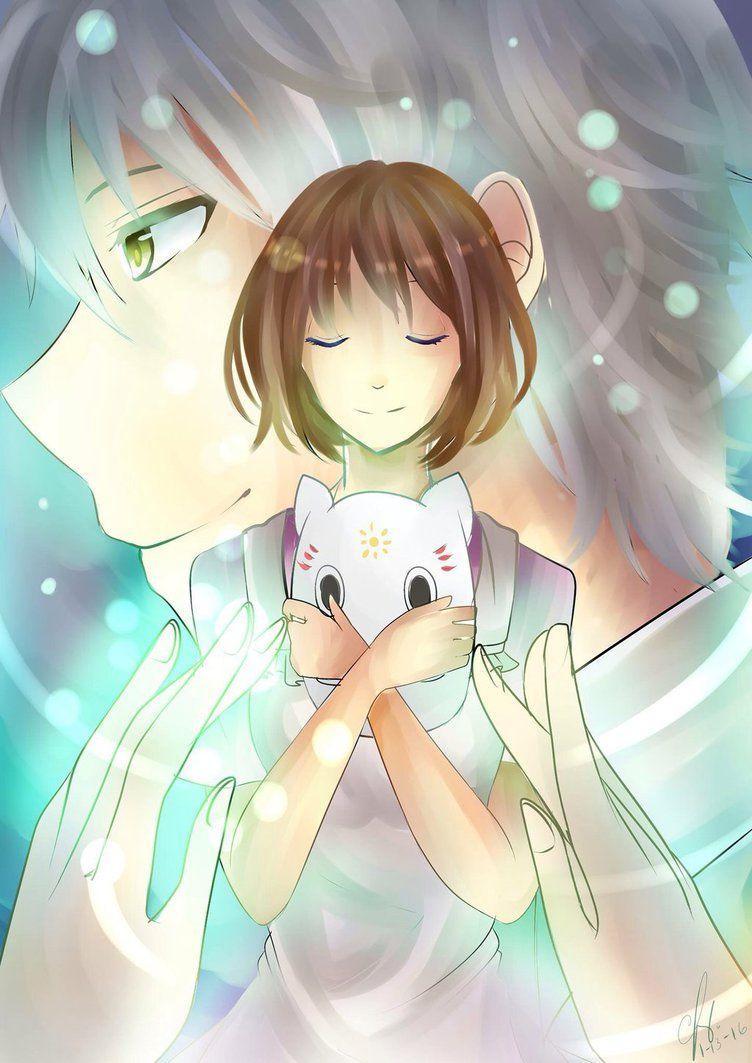 752x1063  hotarubi no mori e anime, опубликованное Zoey Sellers, обои для iPhone бесплатно скачать 