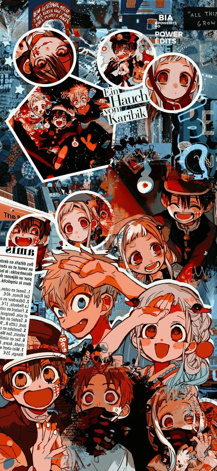 698x1512  Jibaku Shounen Hanako Kun Anime Manga HD Печать Ретро Плакат Стрикеры стены для гостиной домашнее искусство - aliexpress