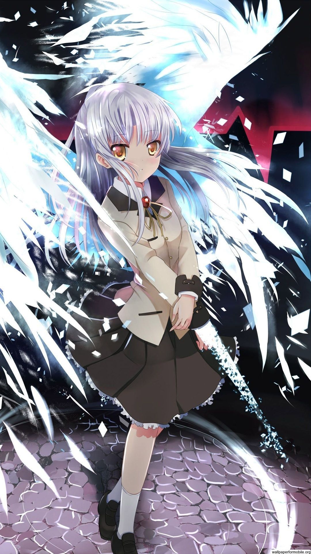 Angel beats обои на телефон