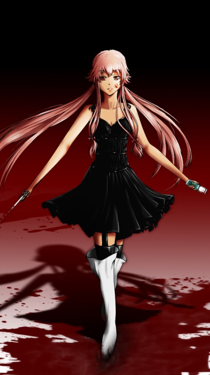 720x1280  17+ Mirai Nikki Wallpapers for iPhone and Android by Erin White