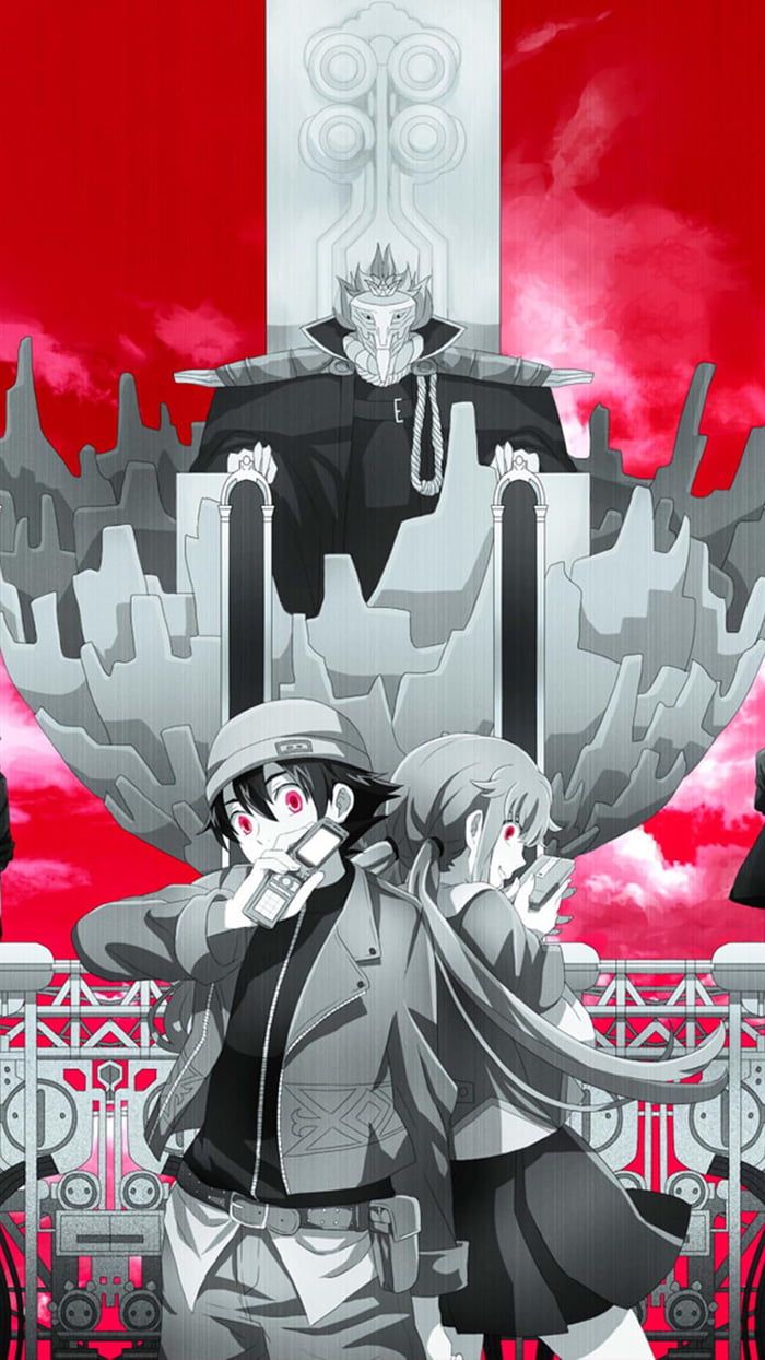 700x1244  mirai Nikki (будущий дневник) Мобильные обои № 51515 - Zerochan Anime Image Poard | Mirai nikki, Séries anime, Manga