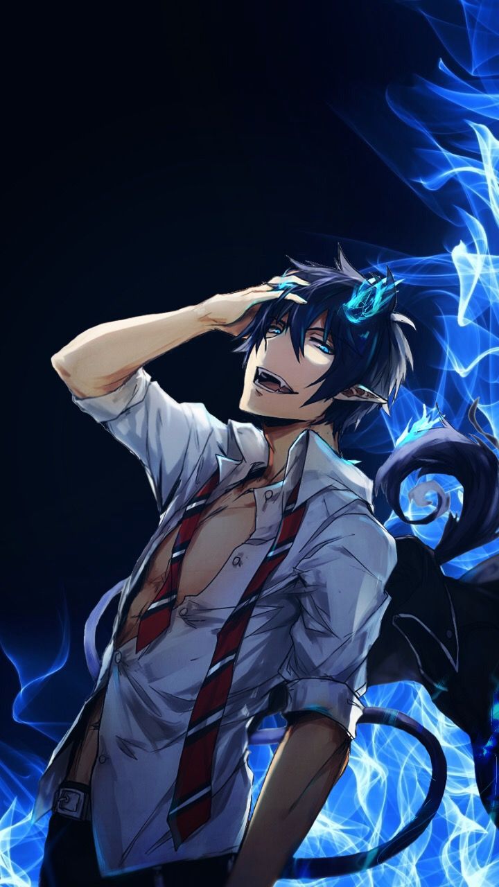 720x1280  Blue Exorcist Iphone Обои для iPhone - Broken Panda