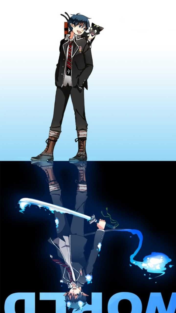 720x1280  blue exorcist rin aestetice обои 