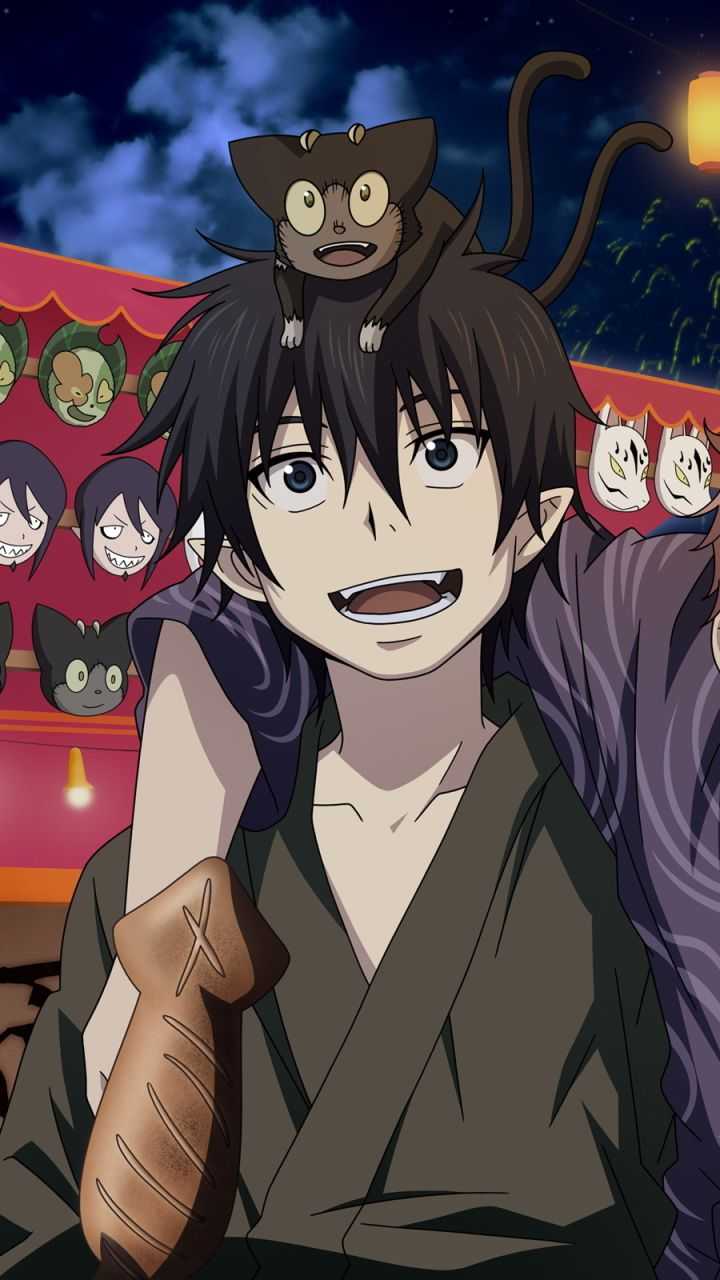 720x1280  blue Exorcist Wallpapers [Desktop, iPhone, ноутбук, мобильный] 