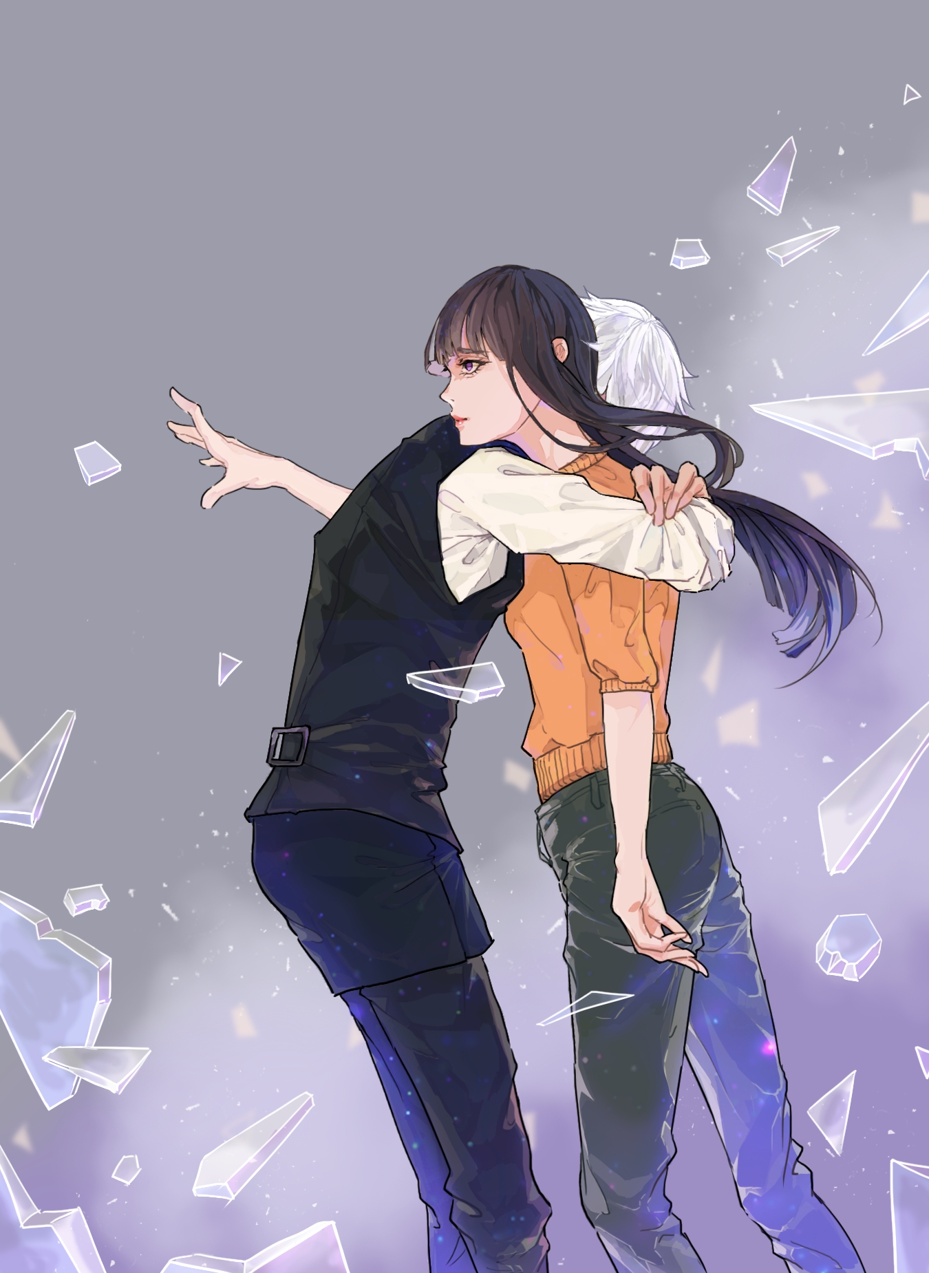 1350x1850  Death Parade - Decim HD обои загрузка 