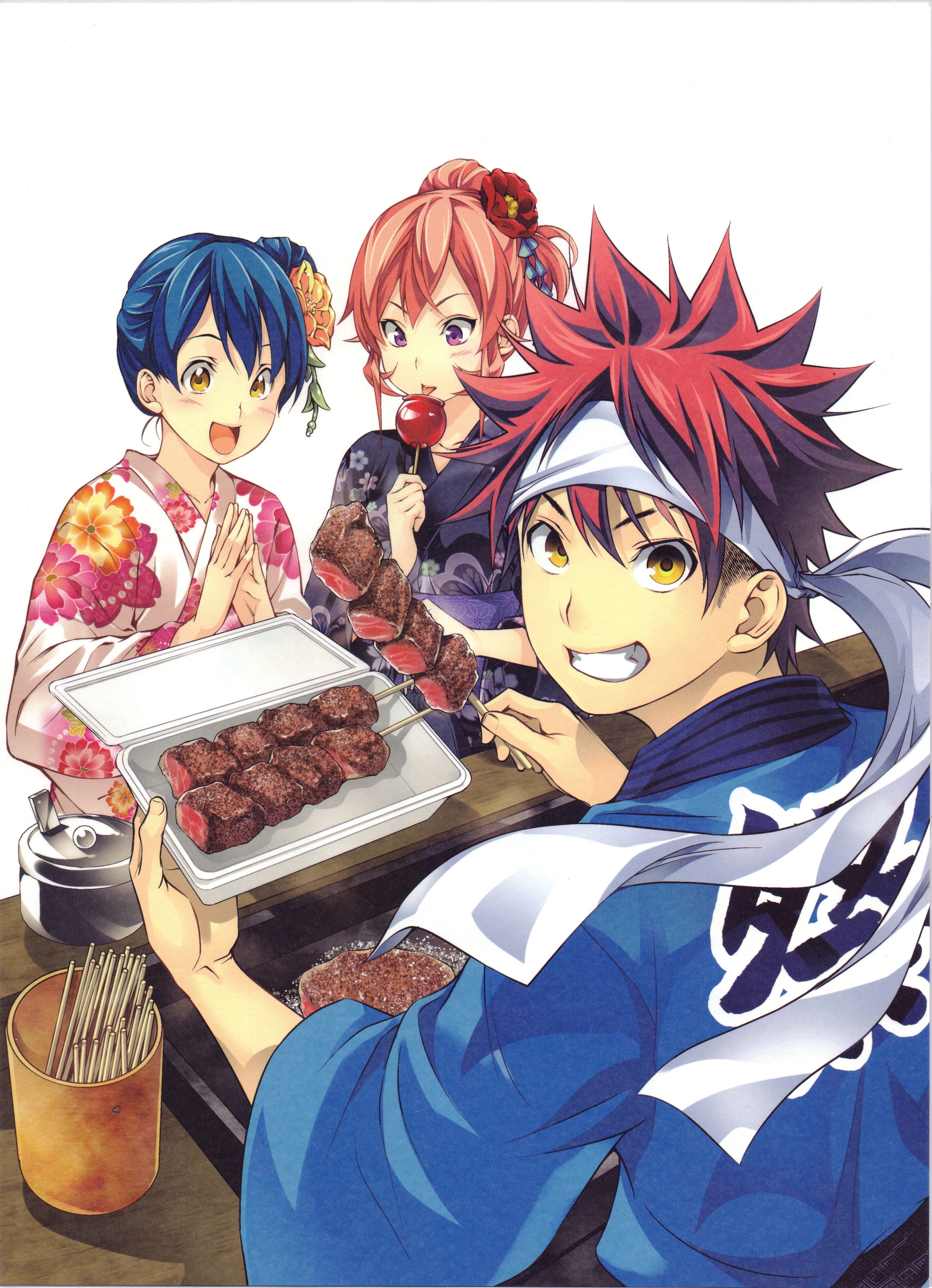 3321x4589  Anime Food Wars Wallpaper posted by Sarah Johnson