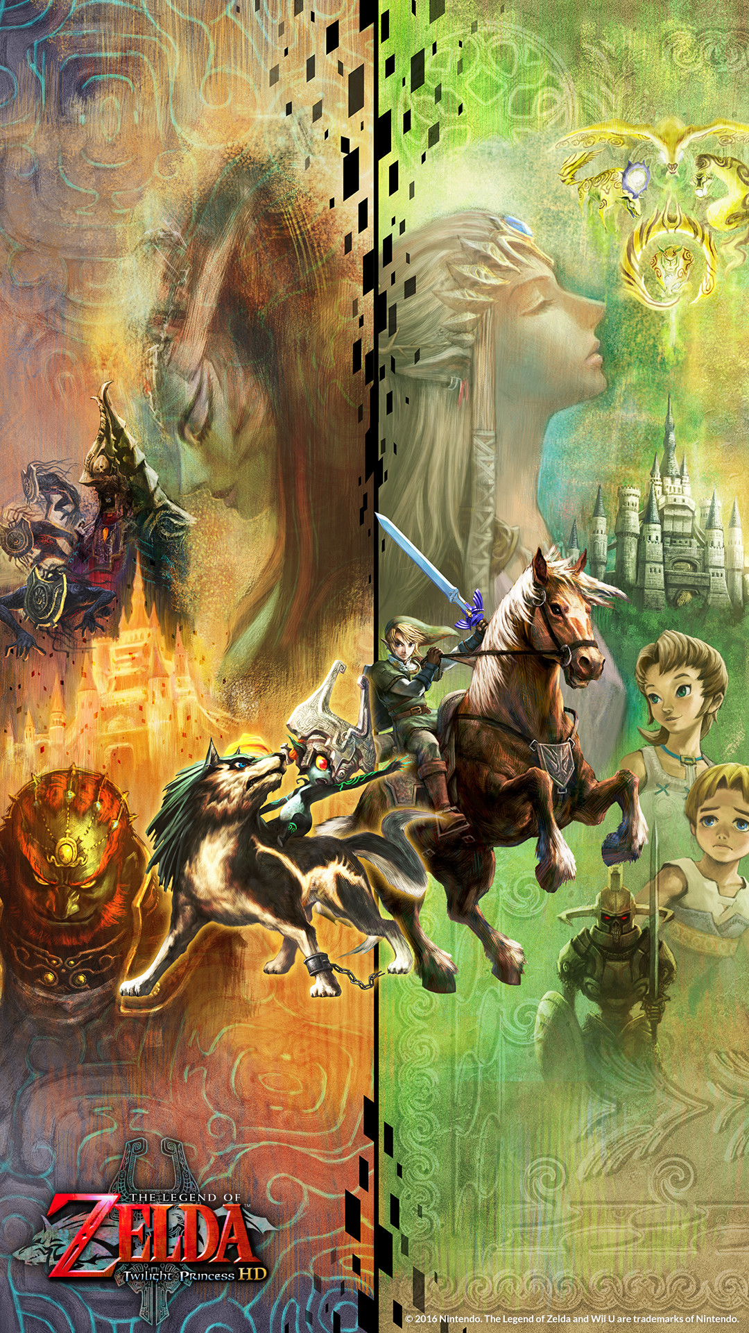1080x1920  Zelda Twilight Princess iPhone Обои - Обои Cave