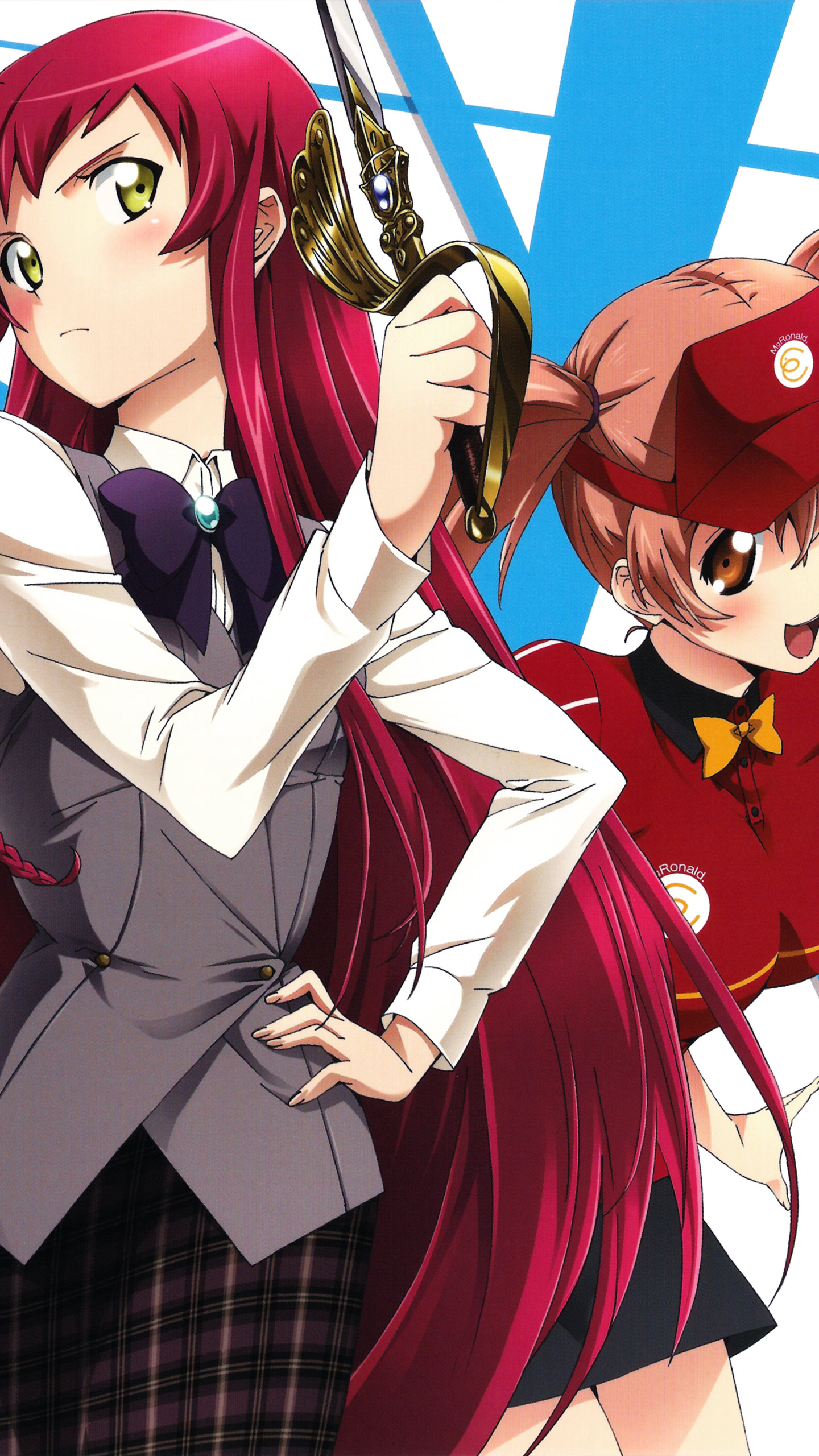 1440x2560  Anime Дьявол-неполный рабочий день! - Mobile Beyss