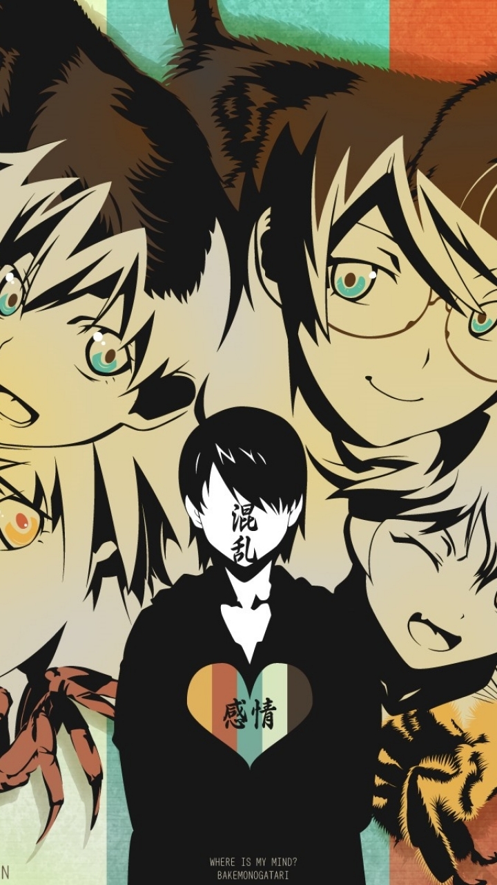 720x1280  oshino Shinobu, Мобильные обои - Zerochan Anime Image Board