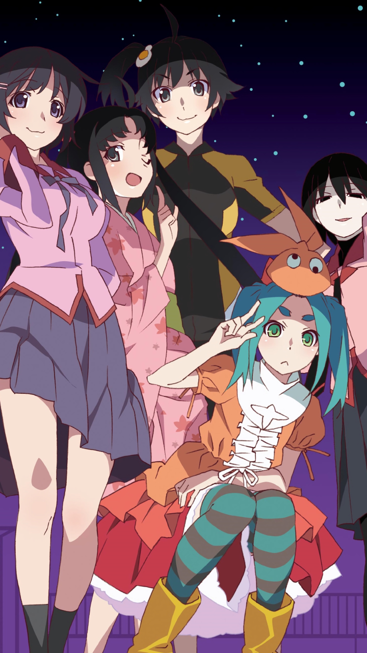 720x1280  Anime Monogatari (серия) - Мобильная abyss