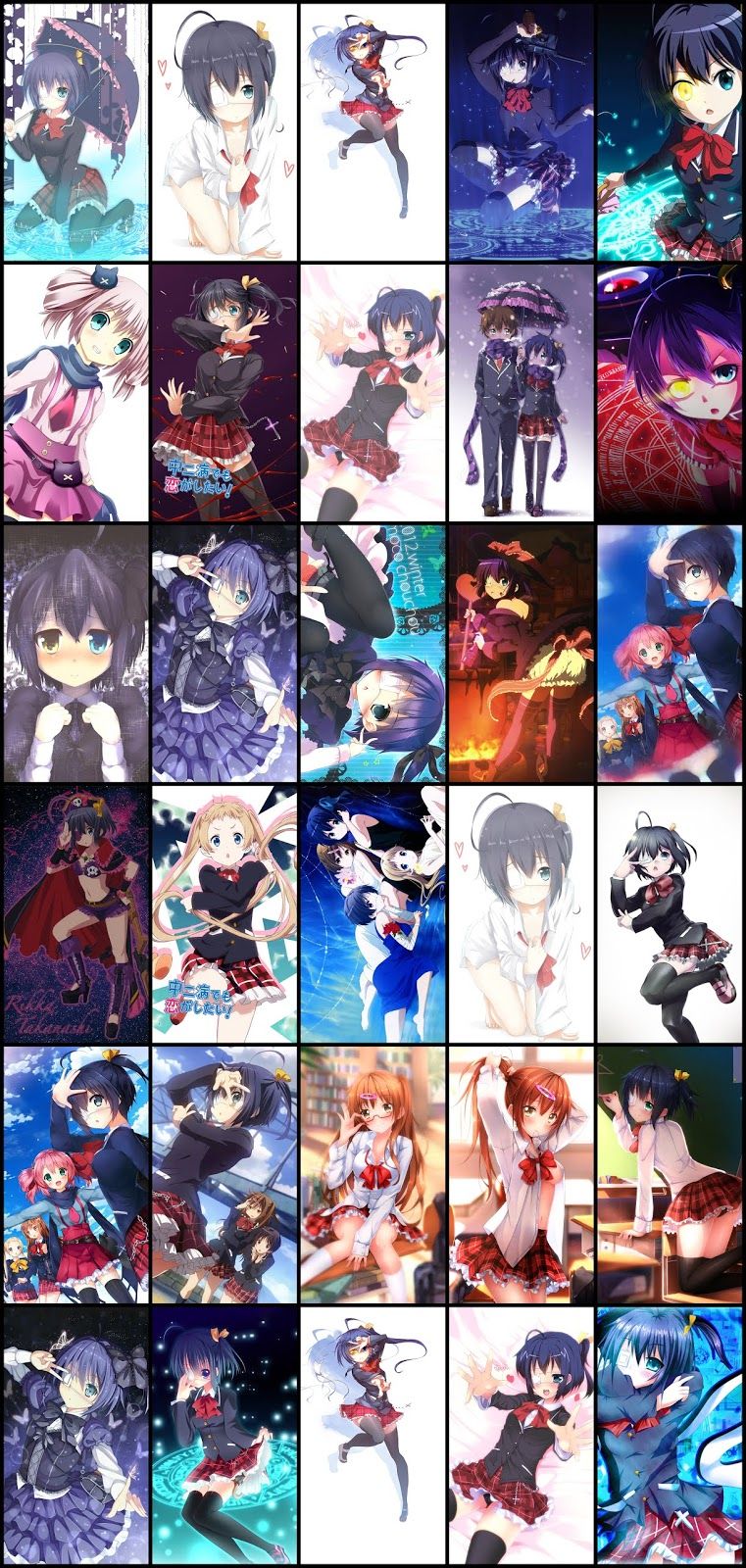 761x1600  mistress Rikka, Anime, Chunibyo, HD Телефон Обои | Peakpx