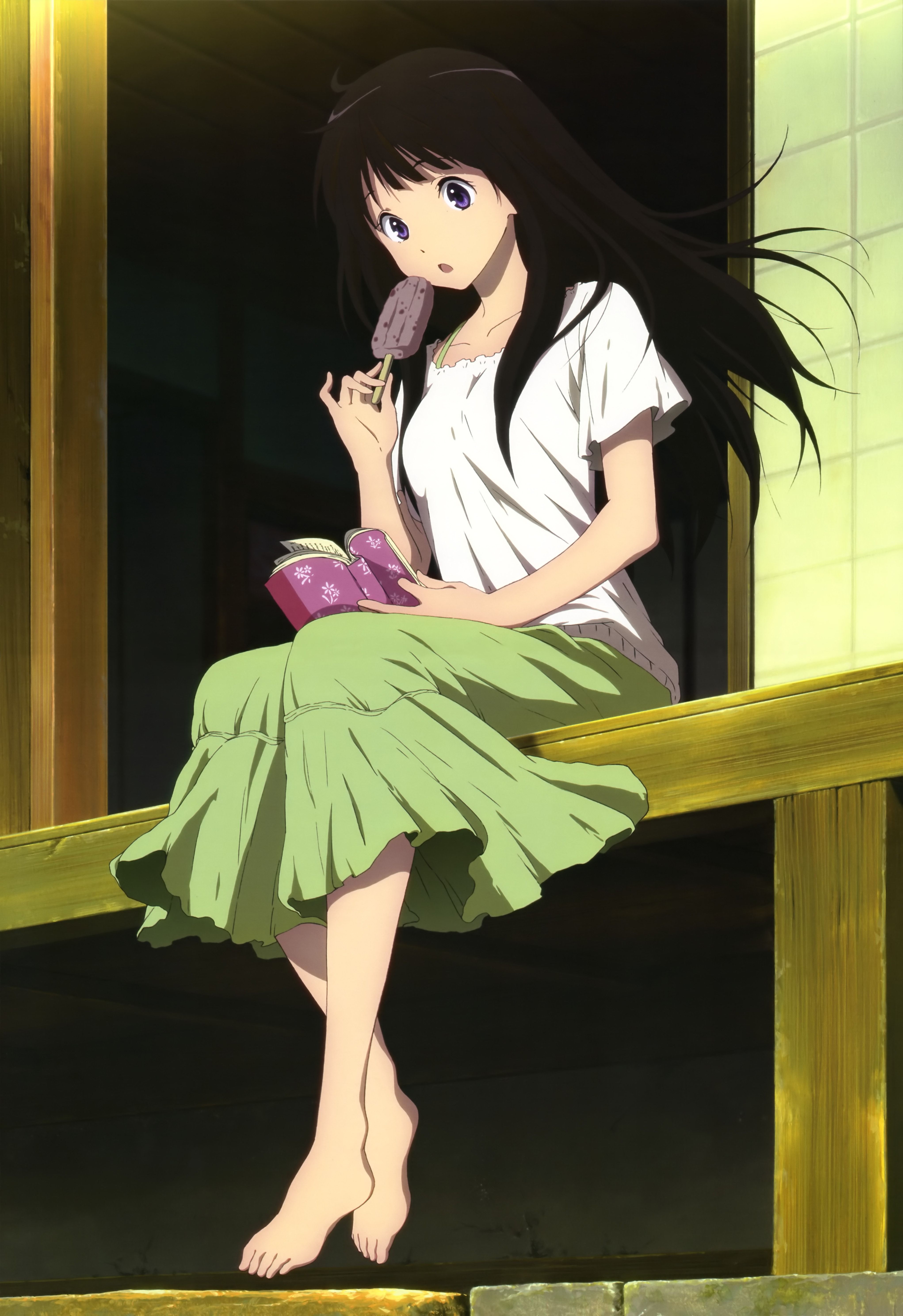 4085x5951  ANIME HYOUKA HOALLPAPS | Gambar animasi Kartun, Seni Anime, Gambar Karakter