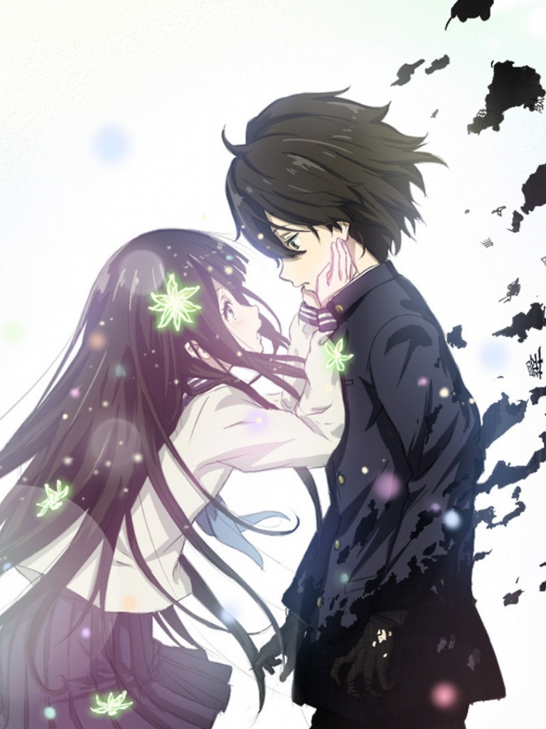 768x1024  houtarou Oreki - галерея обоев и сканирования - Minitokyo