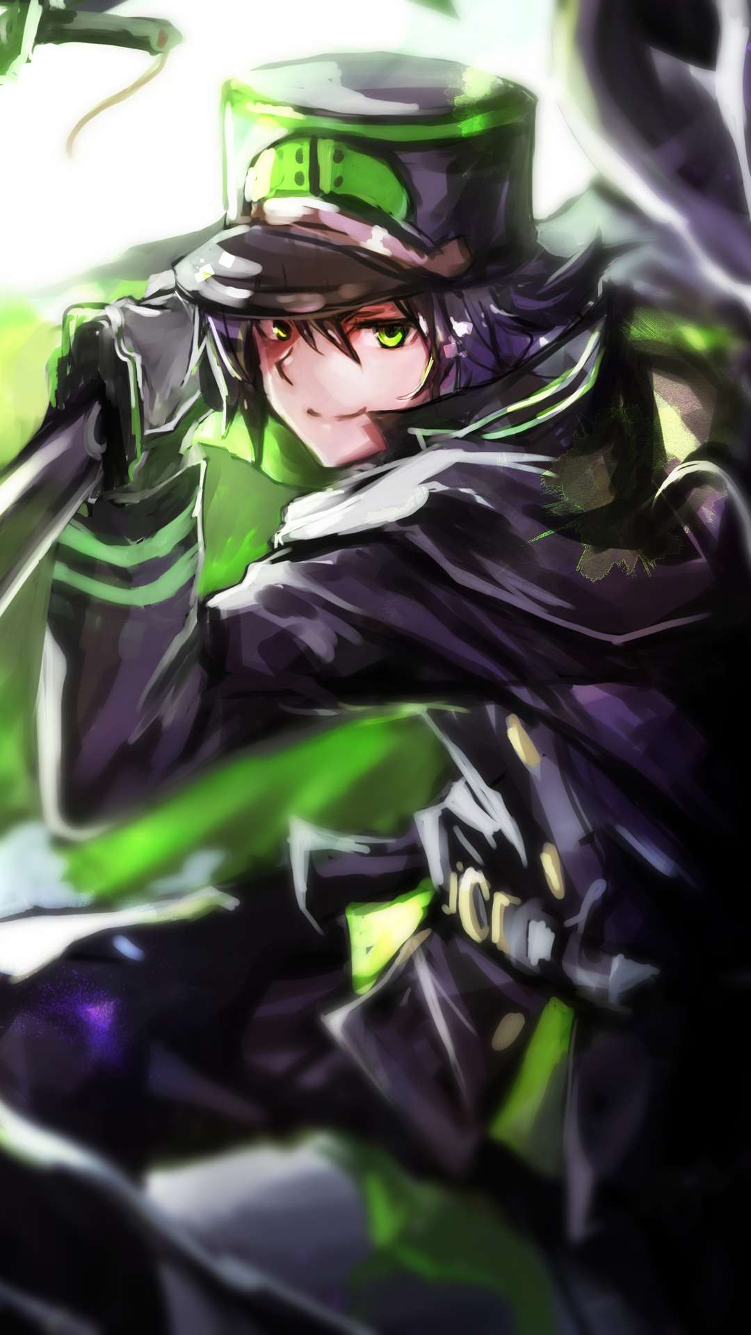 1080x1920  owari no seraph (seraph of the cond) аниме -обои для iPhone и Android -смартфонов 