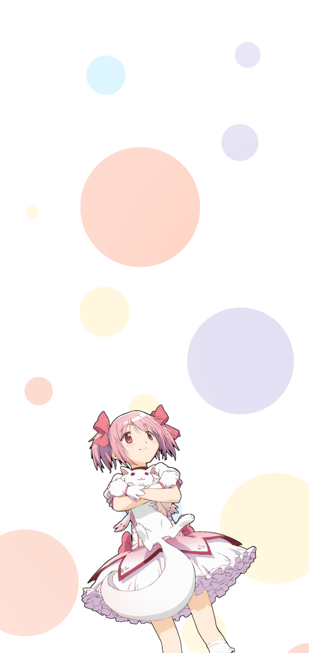 1080x2280  Anime Puella Magi Madoka Magica - Мобильная безлюд , HD Телефон Обои | PEACKPX