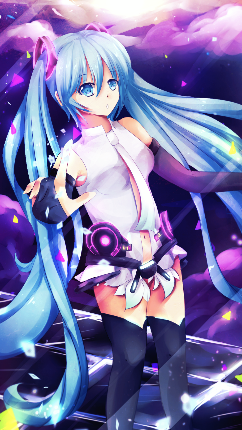 1024x1820 47+] Hatsune Miku Phone Wallpaper on WallpaperSafari