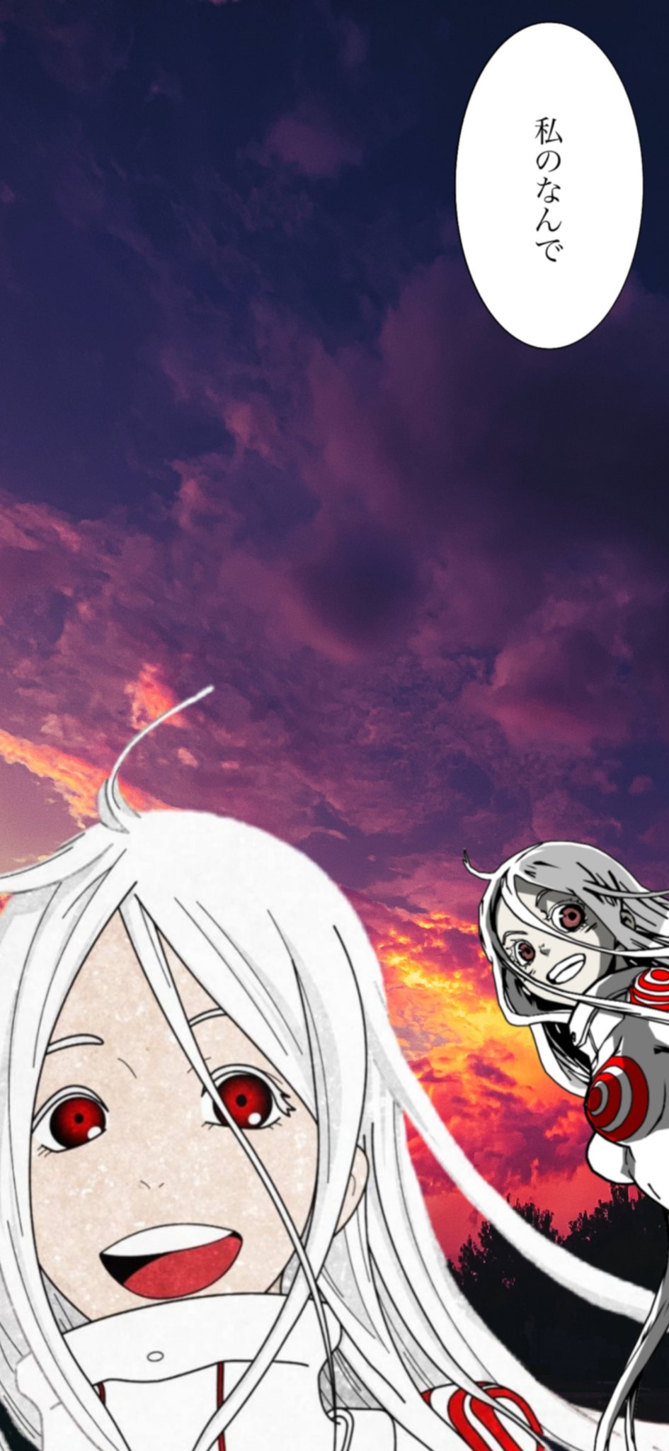 945x2048   Широ -иконическая улыбка - Deadman Wonderland от eamjcat.deviantart.com @deviantart.com @deviantart.com @deviantart.com @deviantart.com @deviantart.com @deviantart.com @devianiantart.com. Deadman Wonderland, Deadman Wonderland Shiro, Dead Man