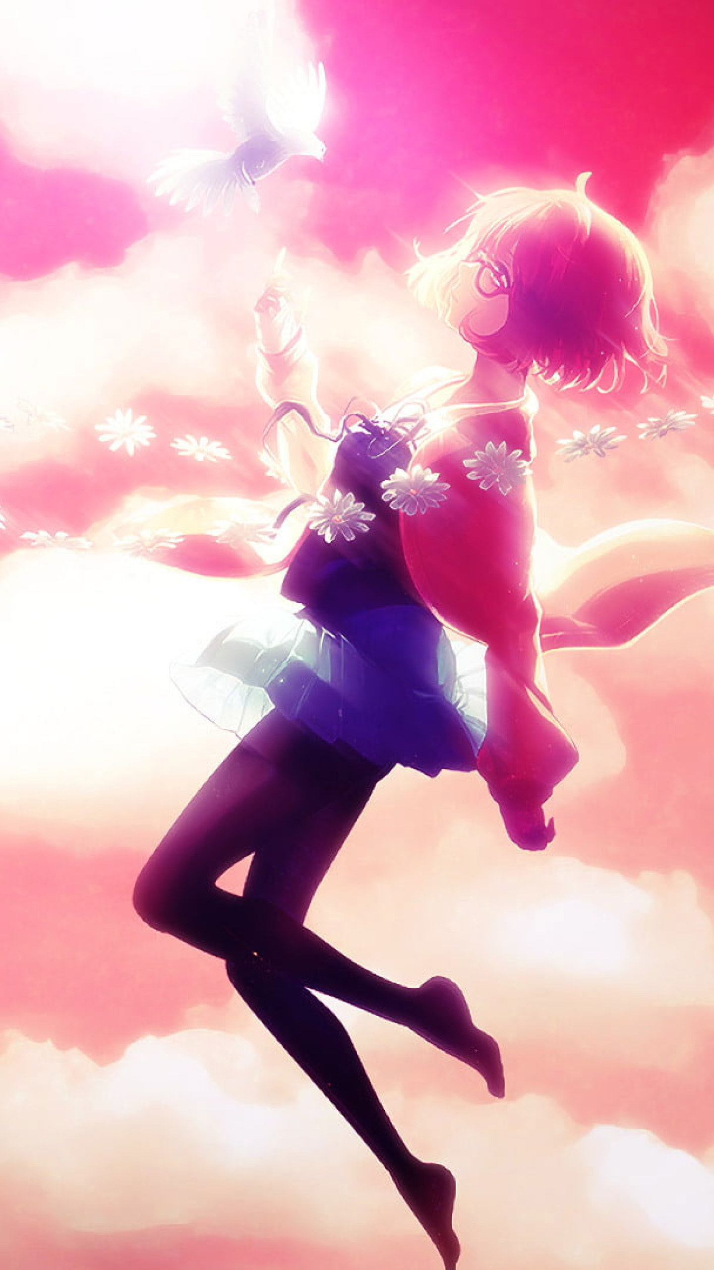 1440x2560  Kyoukai no Kanata (Beyond The Boundary), Mobile Wallpaper - Zerochan Anime  Image Board