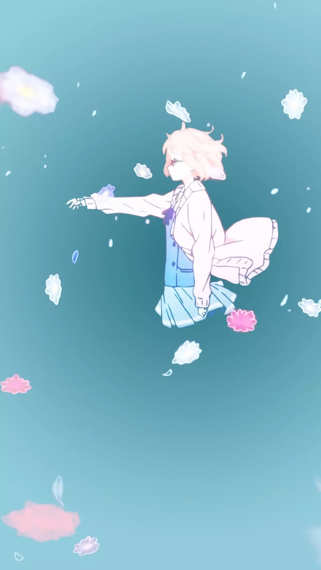 1082x1920  kyoukai no kanata (за границей) Обои для смартфонов Android и Full -HD 