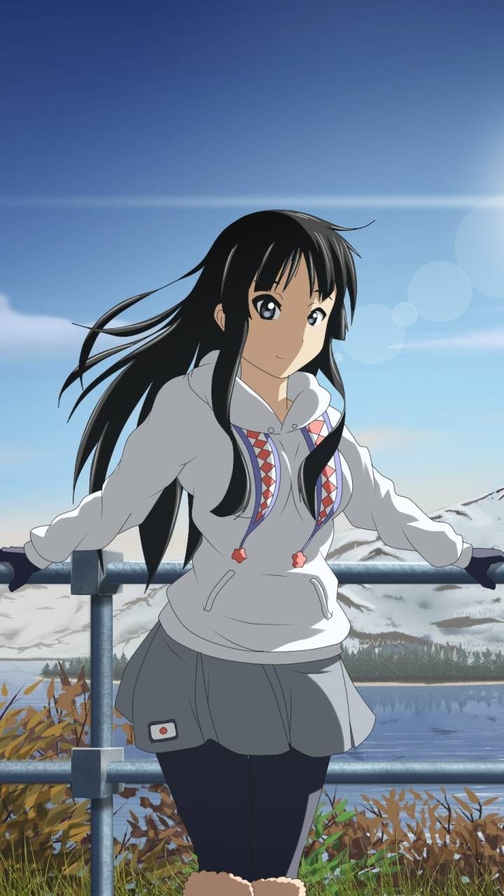 720x1280  1013817. , K on, nakano azusa, человек, искусство, прическа, мангака, взаимодействие - редкая галерея HD обои на обоях 