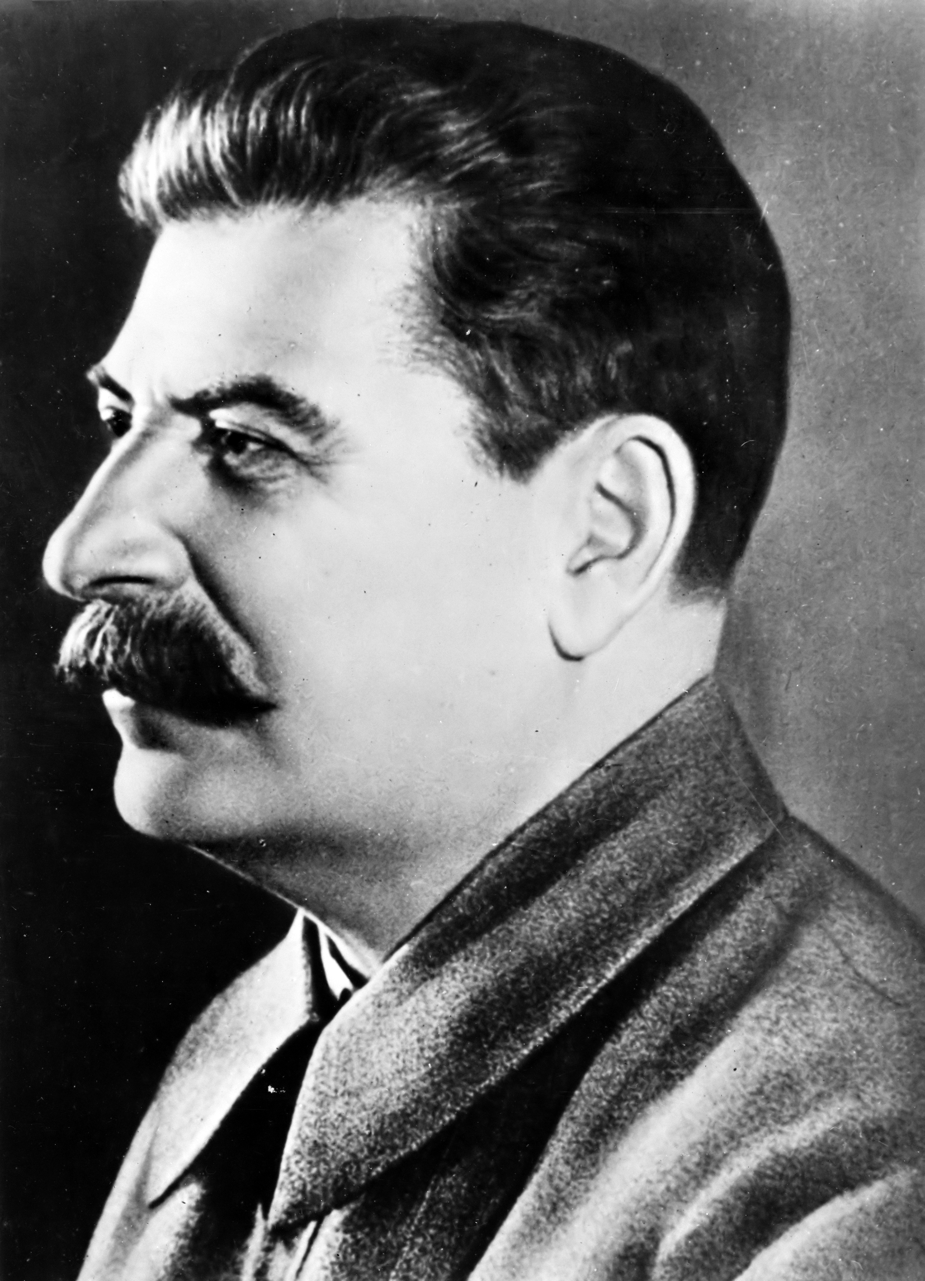 3000x4151 Иосиф Сталин в профиле - фотография с высоким разрешением - Abali.ru 
