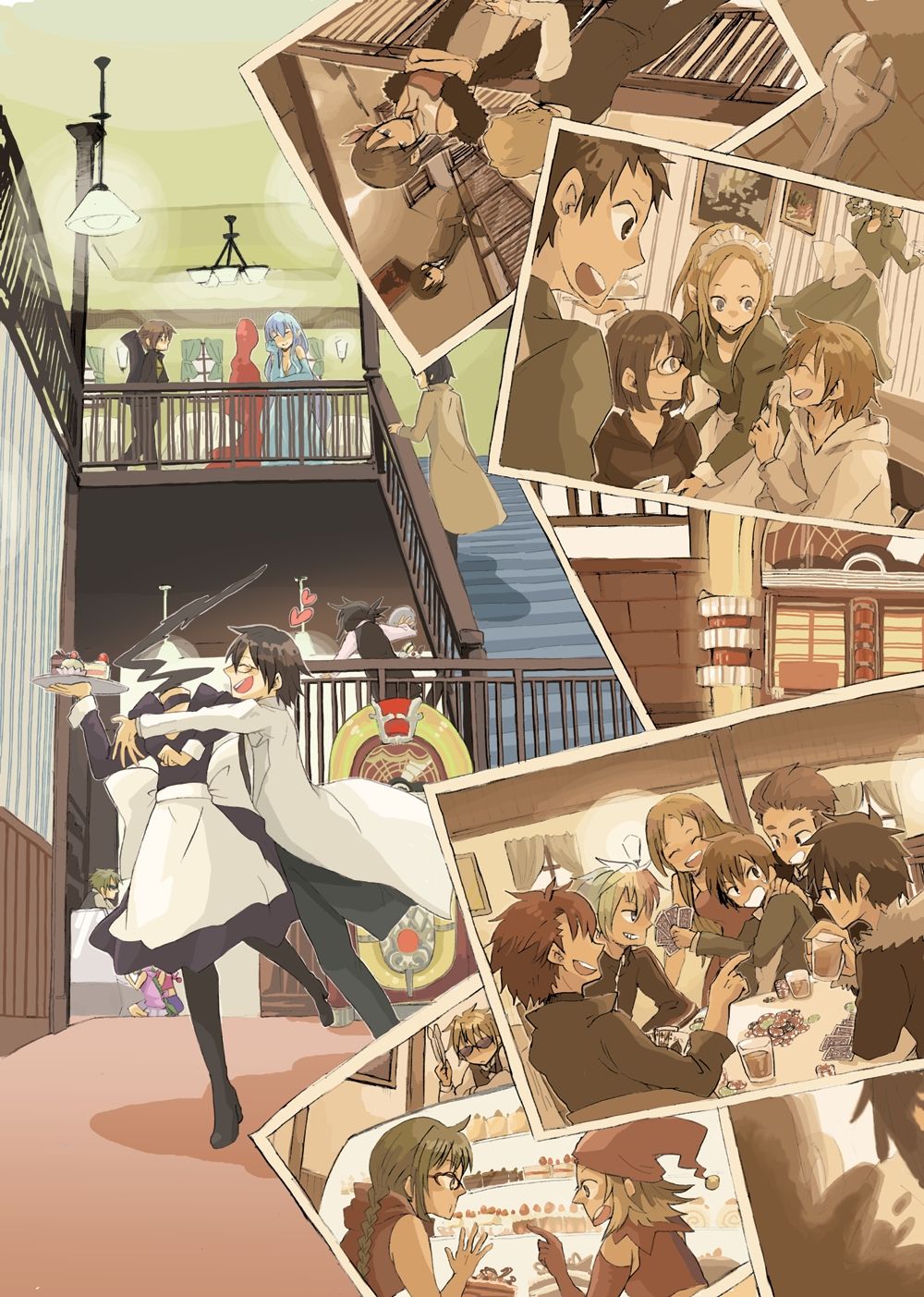 1000x1403  Baccano! - Галерея обоев и сканирования - Minitokyo