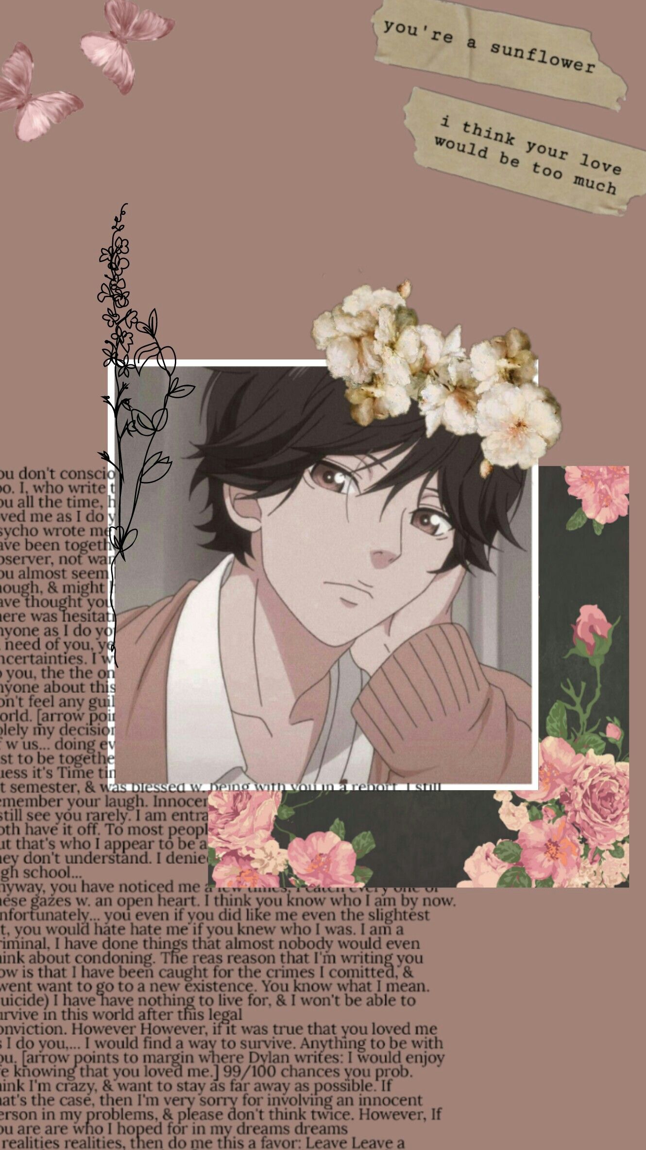 1330x2365   1000+ изображений о тренде Ao Haru Ride на We Heart It