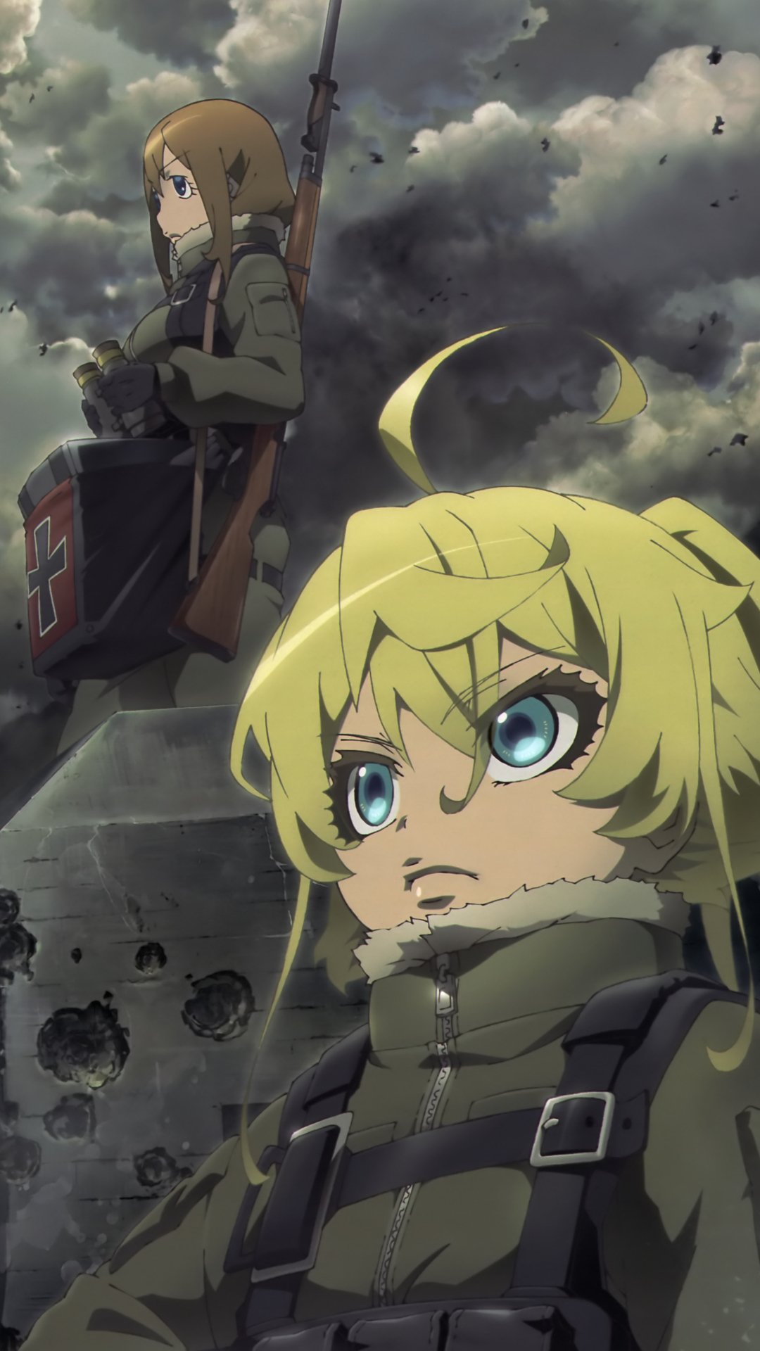1080x1920   ПРИКЛЮЧАТЕЛЬНО Скачать TANYA DEGURECHAFF YOJO SENKI SAGA TANYA The Evil [1920x1080] для вашего рабочего стола, Mobile \ U0026 Tablete | Исследуйте 56+ сагу Тани злые обои | Сага о 