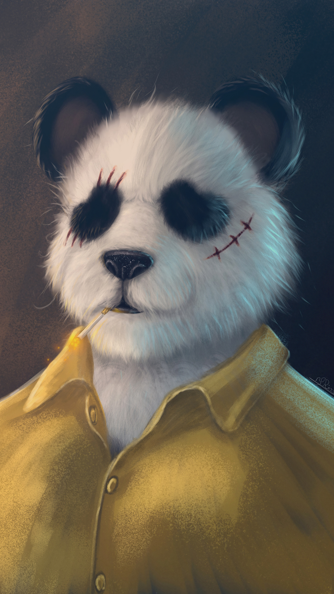 1080x1920  beastars Iphone обои - обои пещера 