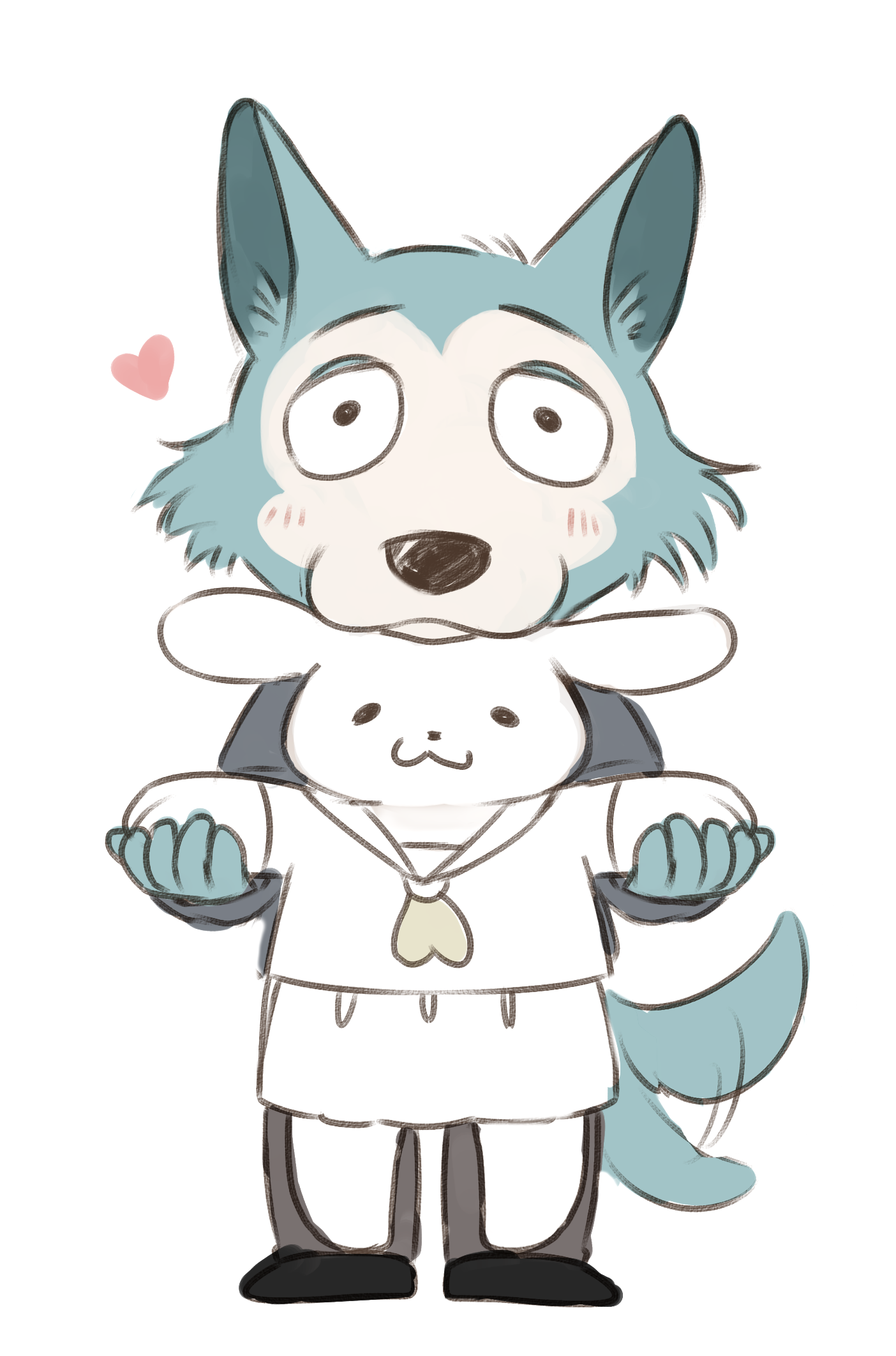 1404x2124  legoshi обои по запросу! [Paru Itagaki]: R/Beastars 