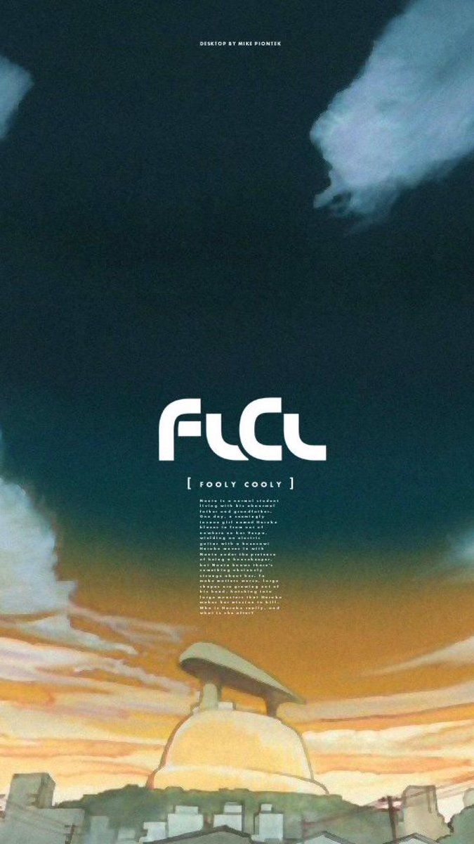 675x1200  PIN Элвиса Оливейра на FLCL | FLCL, Furi Kuri, Anime