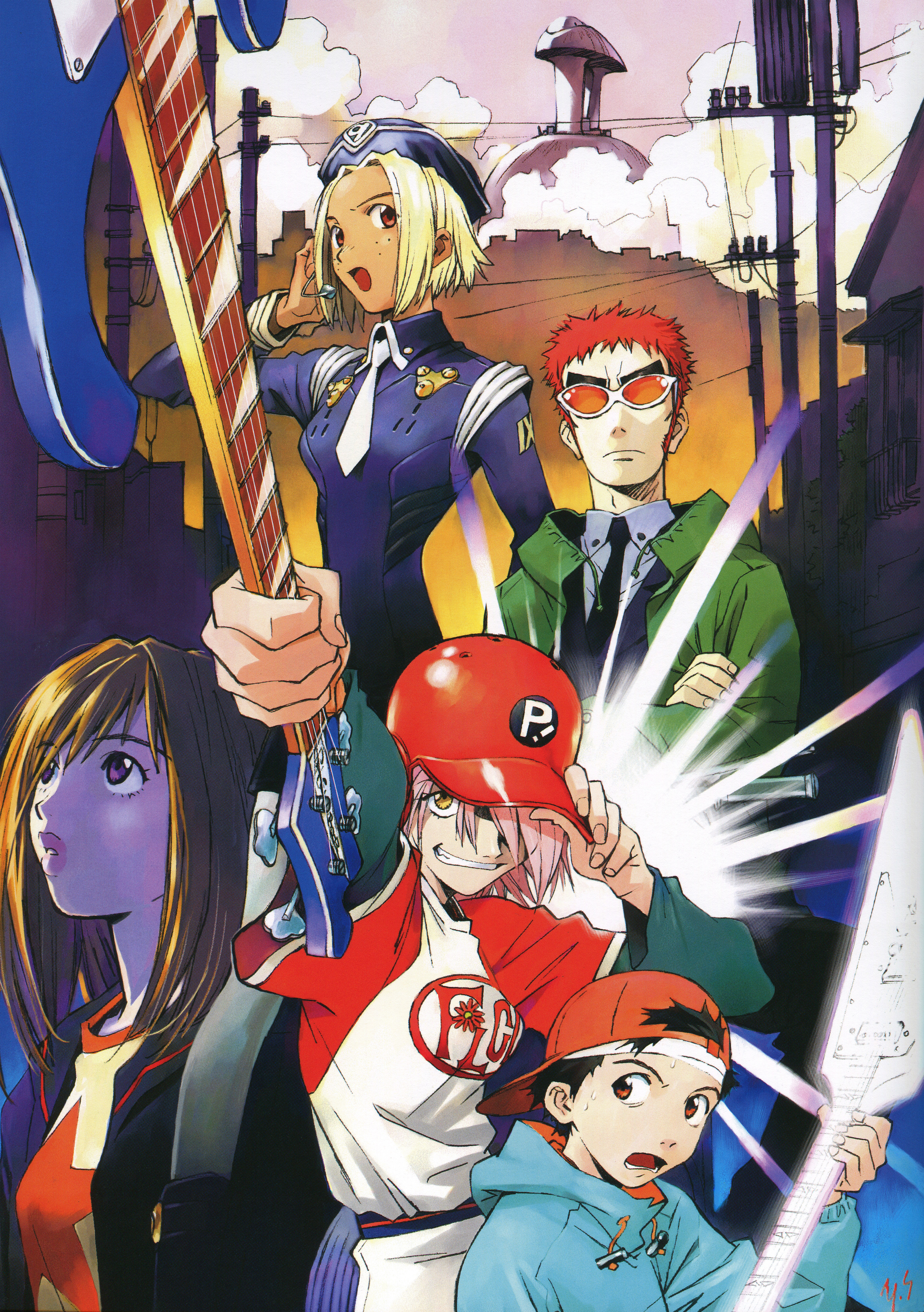 4191x5950   13+ обои FLCL для iPhone и Android от Ashlee Goodwin