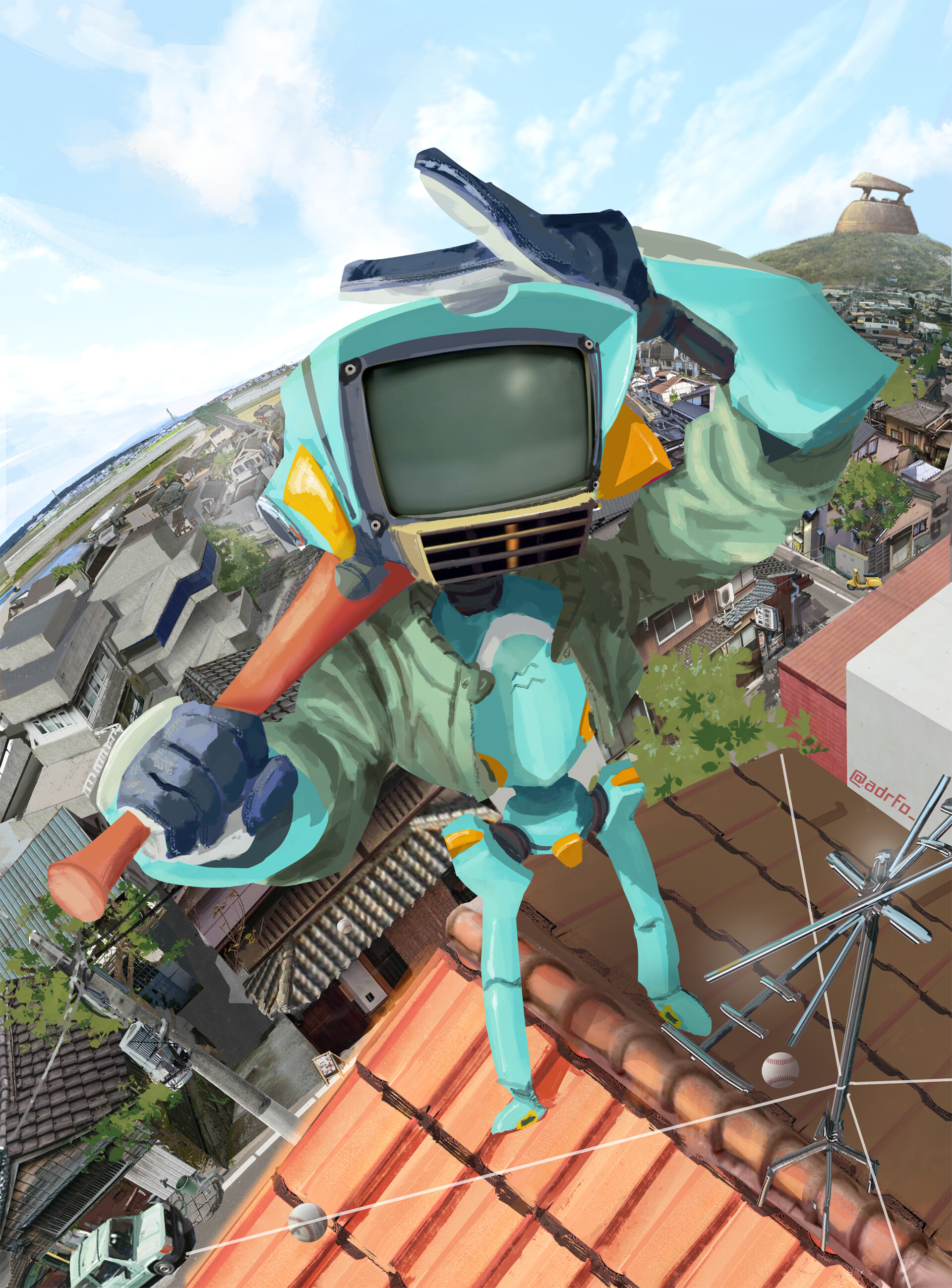 1920x2598  flcl Wallpaper , эскиз, черно -белый 1600x2176 - Geoffreyireland - 283252 - HD Wallpapers - Wallhere