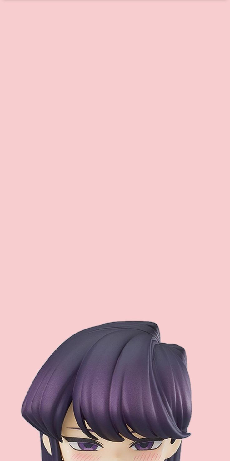 736x1472   Я искал простые обои для телефона Komi, но не смог их найти. Итак, я сделал один: r/komi_san 