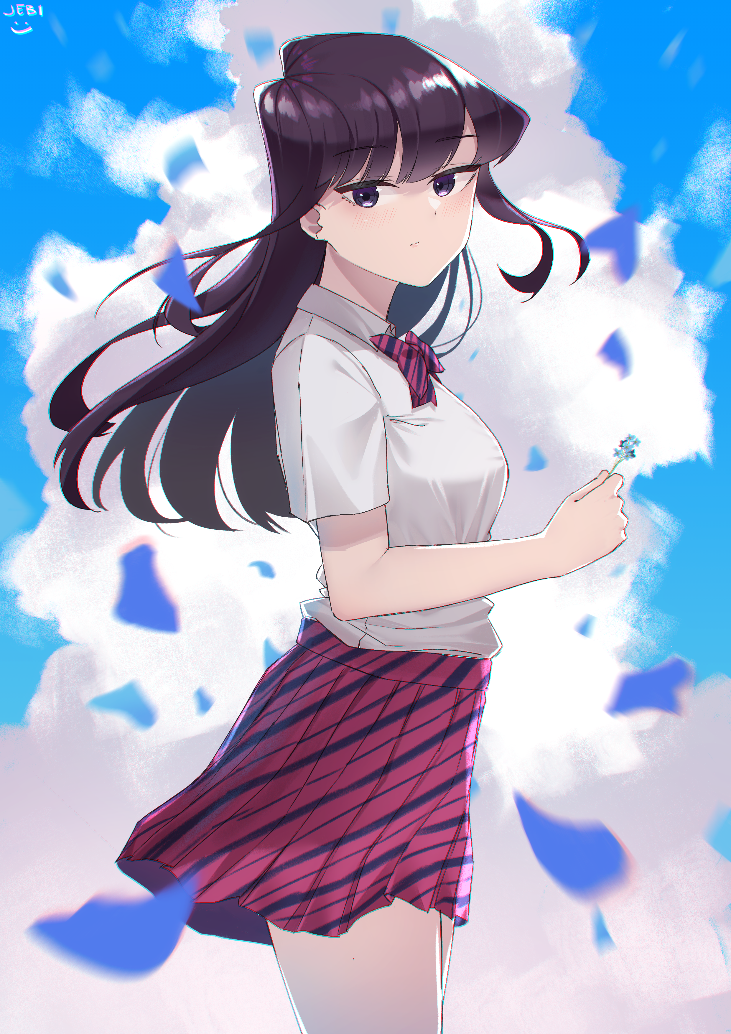 2480x3508   Мои текущие обои. Вы можете получить это, проведя опрос: r/komi_san 