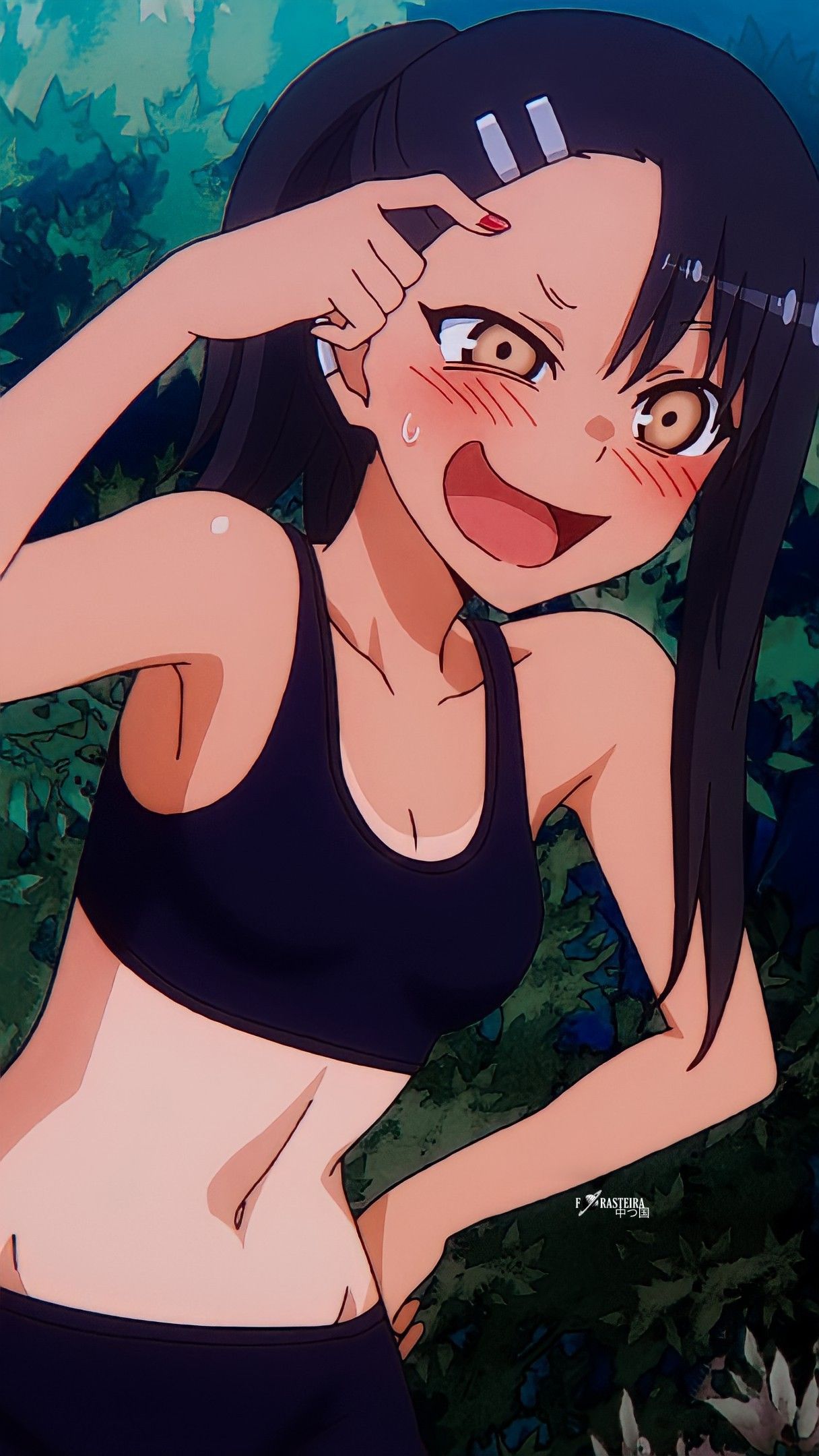 1216x2160  Nagatoro Nekotoro, chica, ijinaraide nagatoro, gato , отношение, HD Телефон Обои | Peakpx 