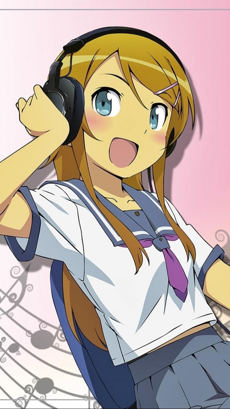 750x1334  Anime Oreimo - Мобильная бездомность 